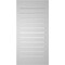 Ekena Millwork Vertical Surface Mount PVC Gable Vent: Functional, w/ 2"W x 2"P Brickmould Sill Frame, 18"W x 36"H GVPVE18X3603SF - alternate 2